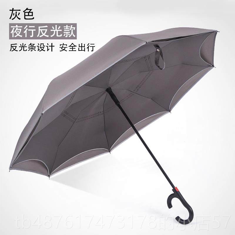 正品奈洛雨车伞反向伞大号长柄层超大全自动汽车用双人雨双两用晴