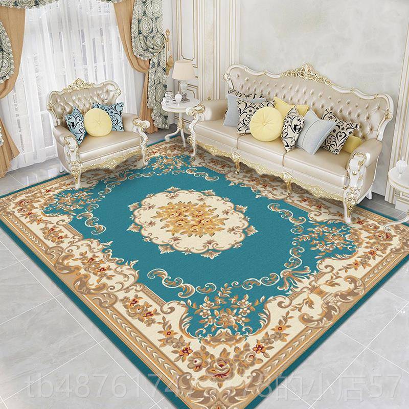正品新轻款奢波斯地毯欧美式中式现代客别厅地毯墅复古高端大面积