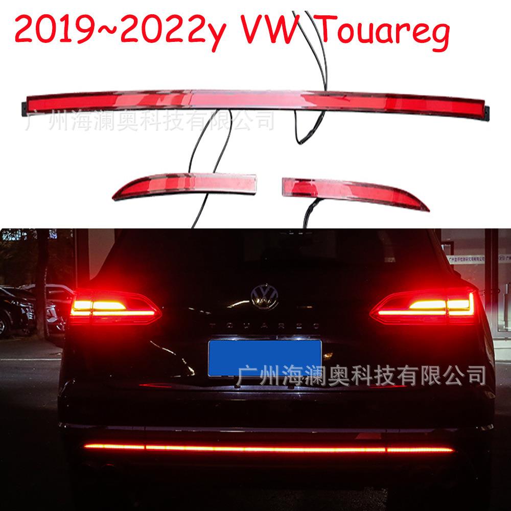 适用于大众途锐后杠灯流水LED刹车灯后雾尾灯2019~2022
