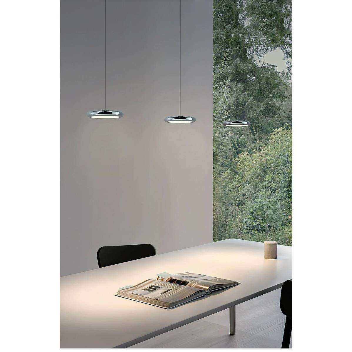 轻奢餐厅吊灯北欧现代简约三头餐桌吧台饭厅灯圆形极简卧室床头灯