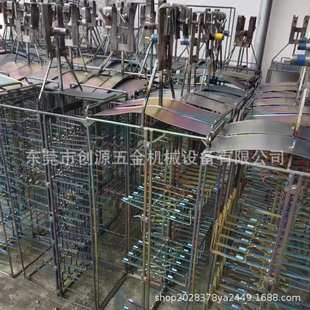 涂装电镀设备阳极挂具包胶 钛挂具耐高温铝氧化挂具网篮网架厂家