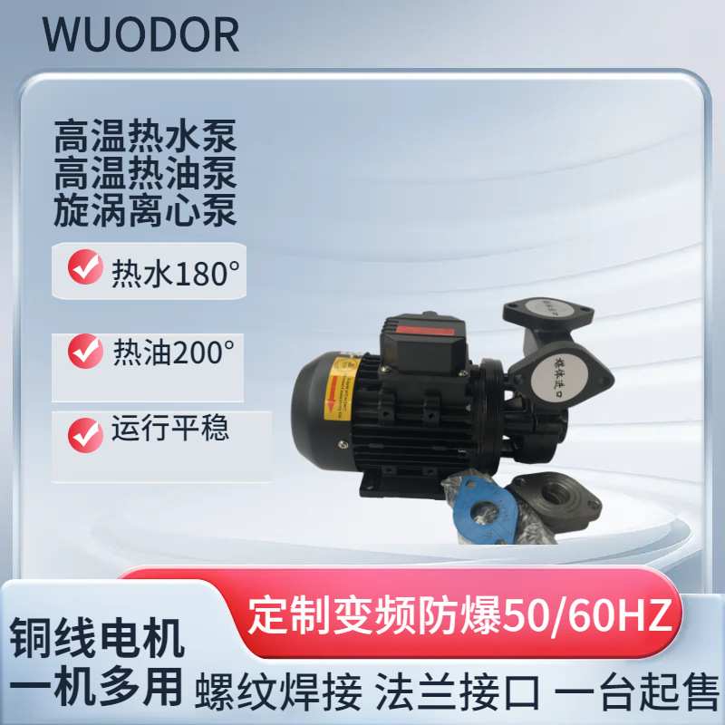 供应370W电动油泵WM-05-200卧式高温导热油循环泵380V铜叶轮水泵