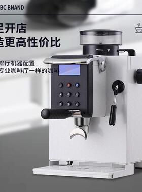 艾泽森3099A 咖啡机商用意式半自动小型家用小刚炮系列研磨一体机