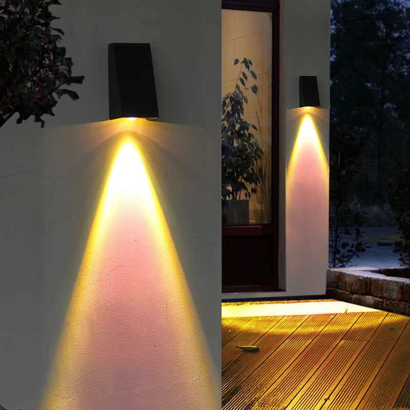 太阳能户外壁灯防水别墅庭院围墙外墙灯大门院子花园双头夕阳红