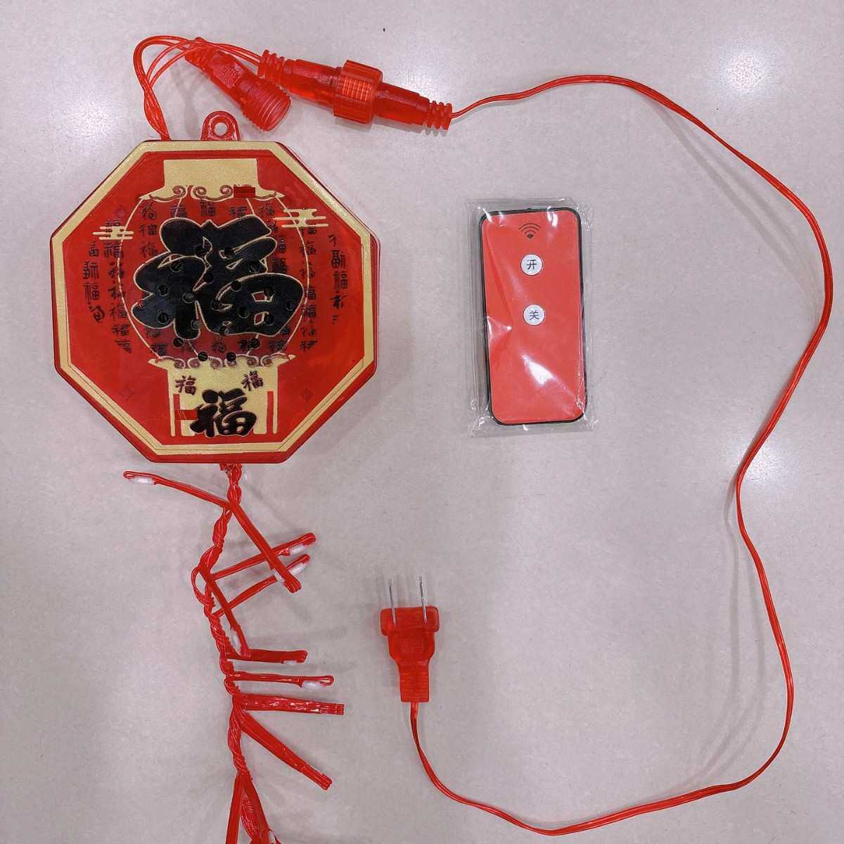 新年 鞭炮仿真带响LED电子鞭炮灯喜庆开业新年春节装饰电子遥控炮