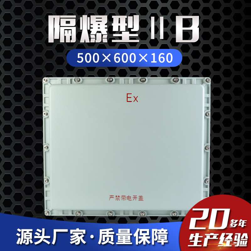 隔爆型ⅡB500×600×160防爆接线箱仪表箱配照明电箱隔爆型防爆箱