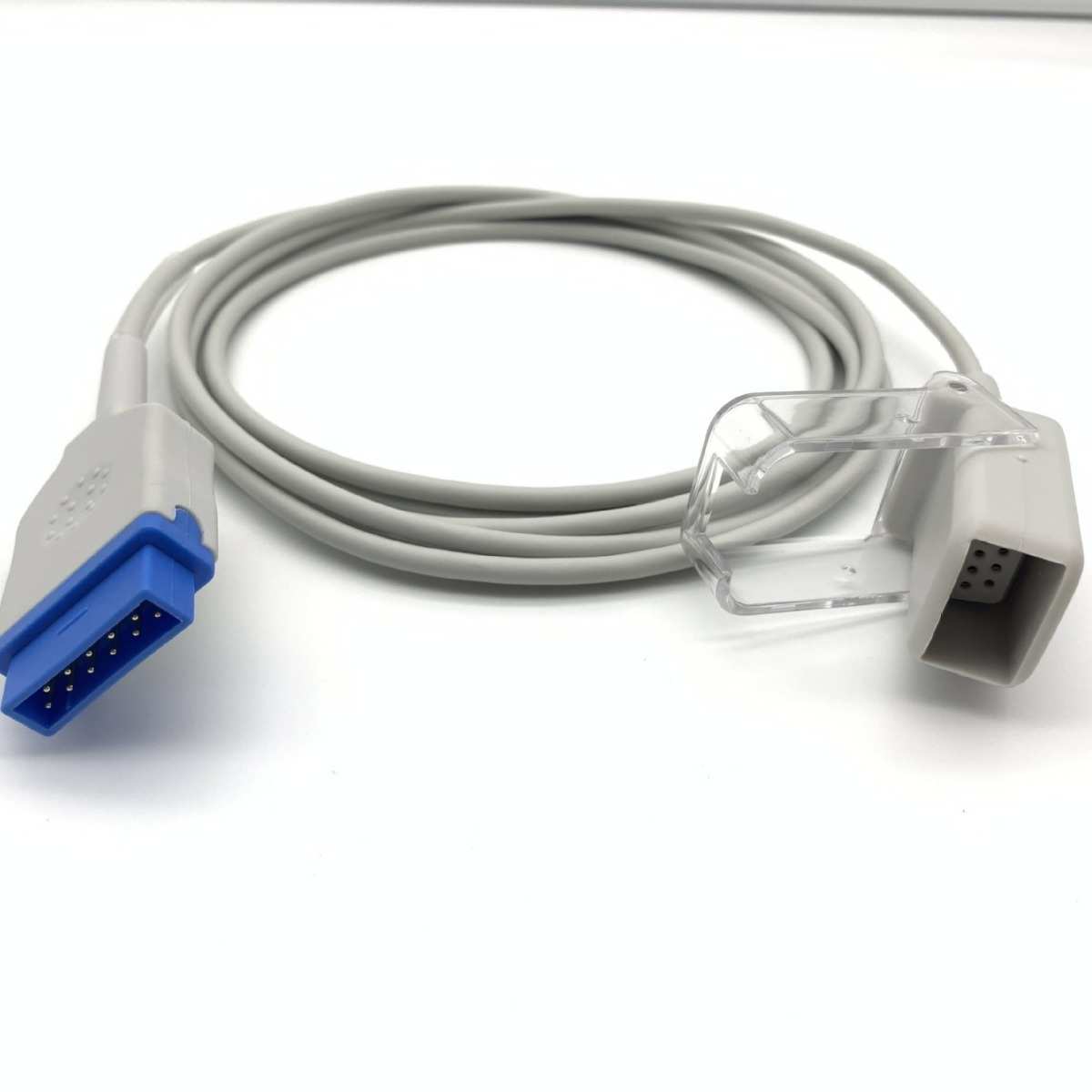 适用GE2500 1800加密血氧延长线血氧主电缆 11针转DB9母头 9孔