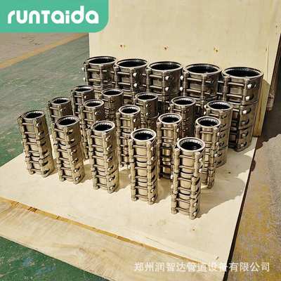 碳钢抱箍润泰达 耐腐蚀耐高温直管哈夫节  大口径直管堵漏器
