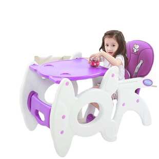 哈哈鸭宝宝餐椅婴儿餐桌椅婴幼儿童多功能吃饭椅学习书桌椅座椅子