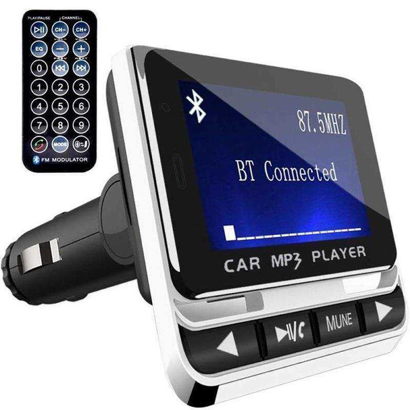 车载mp3蓝牙播放器fm12b大屏多功能插卡遥控汽车车载蓝牙mp3