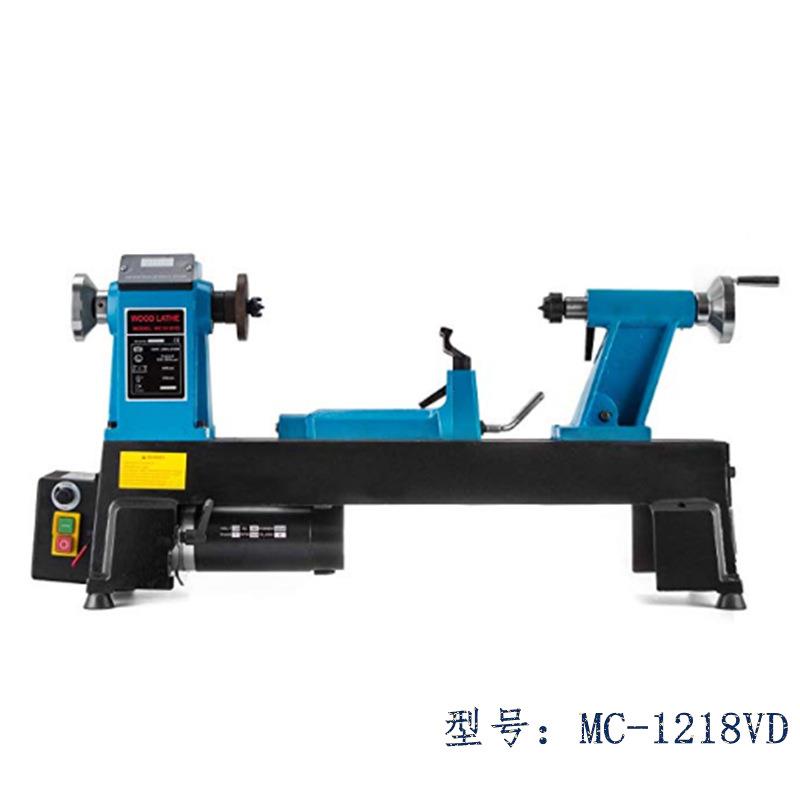 小型工车床木铁1木工车铸2寸微型机床车床木工机床MC1218VD木旋机