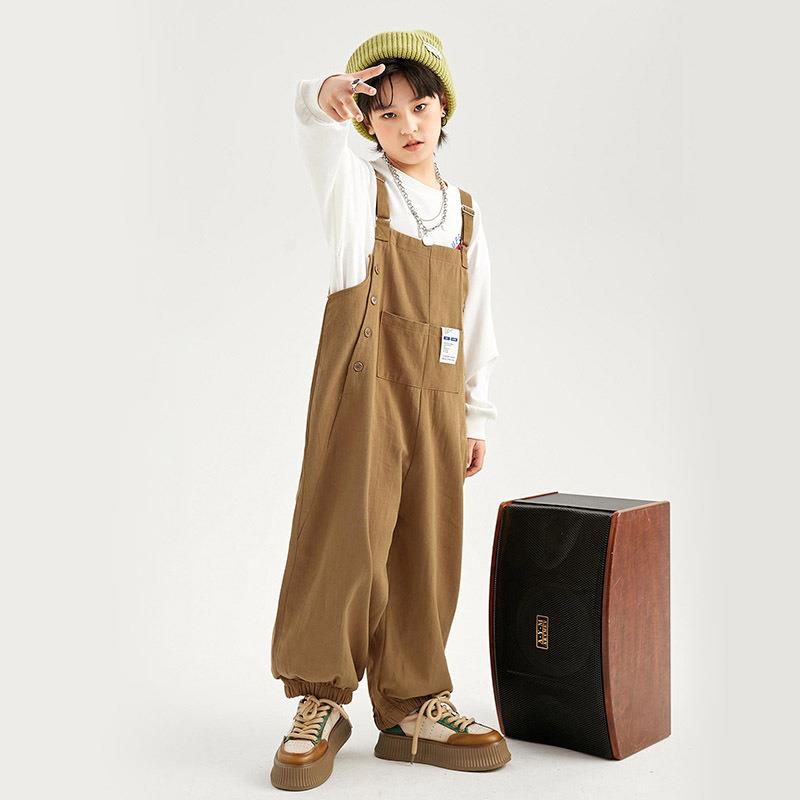 街舞儿童潮服21525哈酷帅男女模走秀潮装少儿hiphop舞台嘻表演童