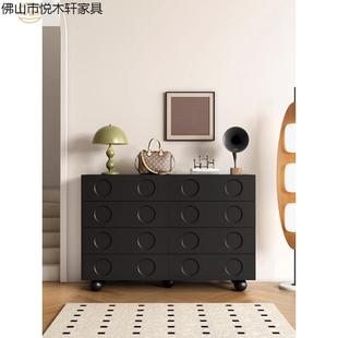 家用复客古风斗柜约卧室床尾收纳储物柜厅简斗柜CGK客厅电视发沙