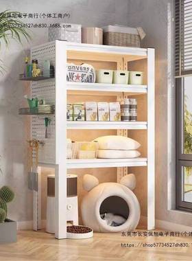 下空置物架地多层用宠物家用JRP品收纳架猫砂盆落上式方钢制储物