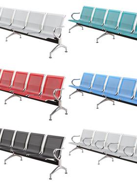 5人位排阶椅冷轧钢梯教室椅机场候椅车站等候椅车公86023休息园椅
