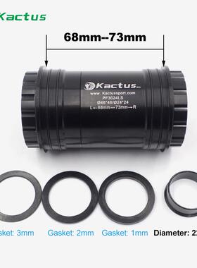 KACTUS瓷3轴承自行车中轴PBF024LS用HIS于B3022-24m陶m