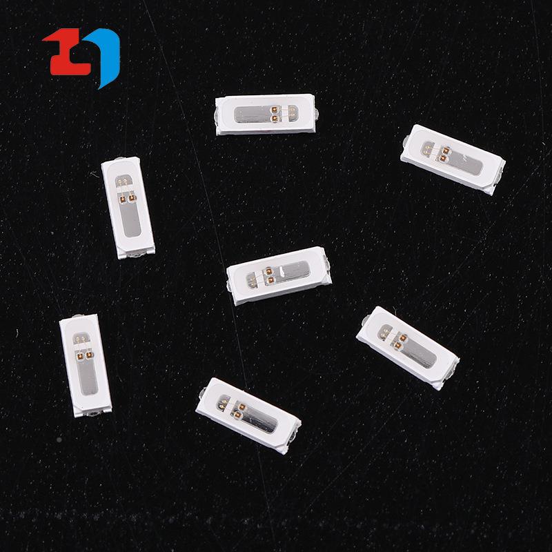 亮led贴无品牌/片014红高光灯620nm625nm双芯0.2w红色发光二极管sd灯4m珠