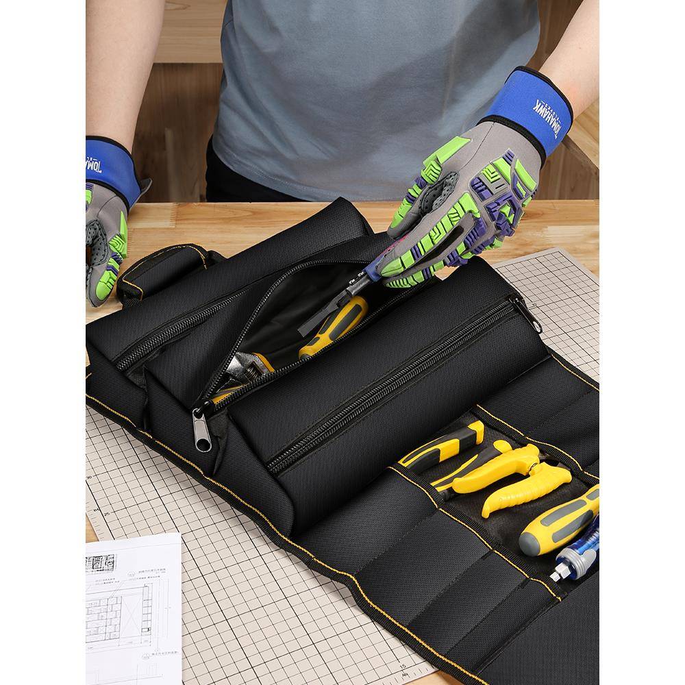 卷筒提式工具包家筒电电工维TND修多功能滚工包手便携工作具袋
