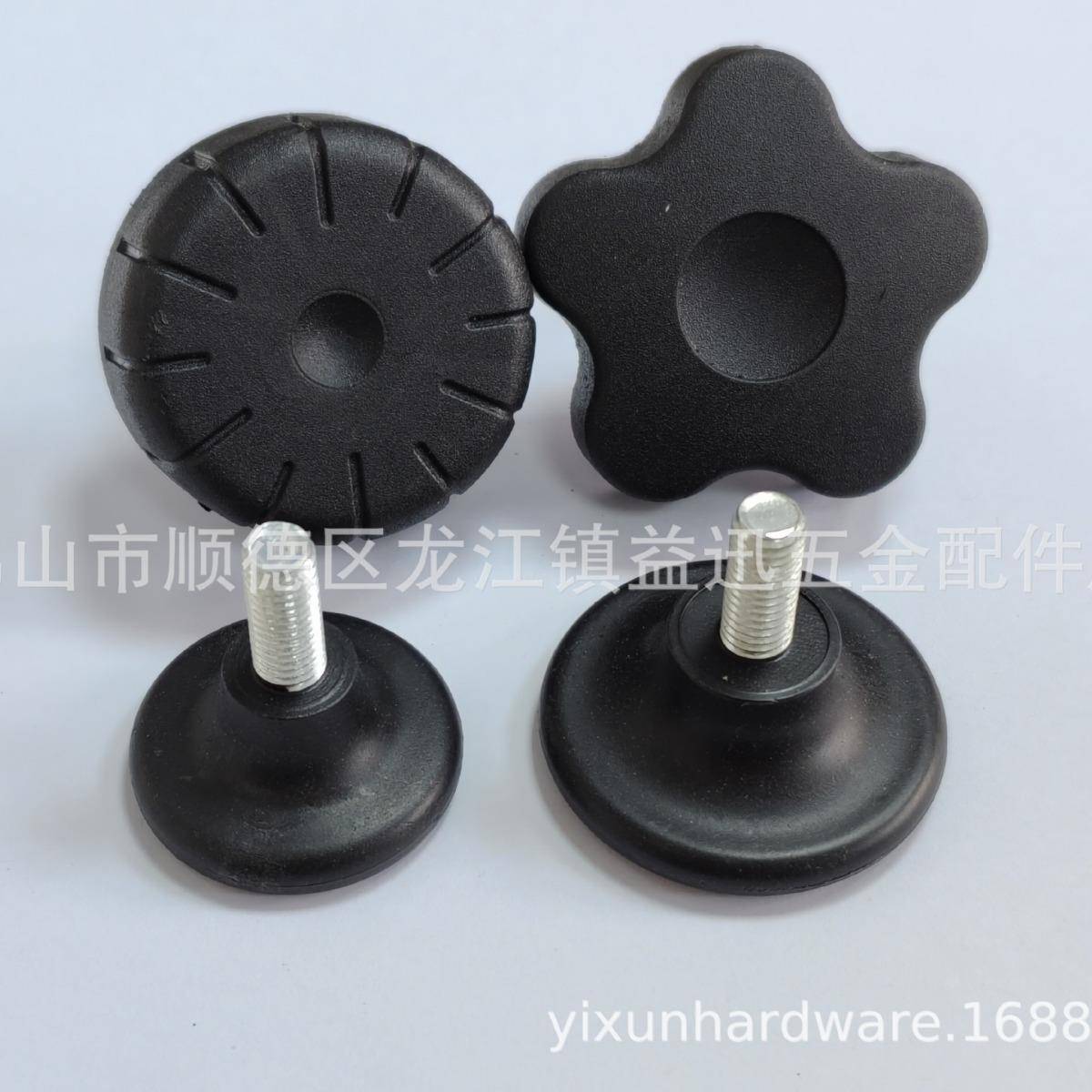 胶头手脚拧丝塑料丝调节螺螺丝无品牌/注塑螺丝家具调平螺M6/M8/M