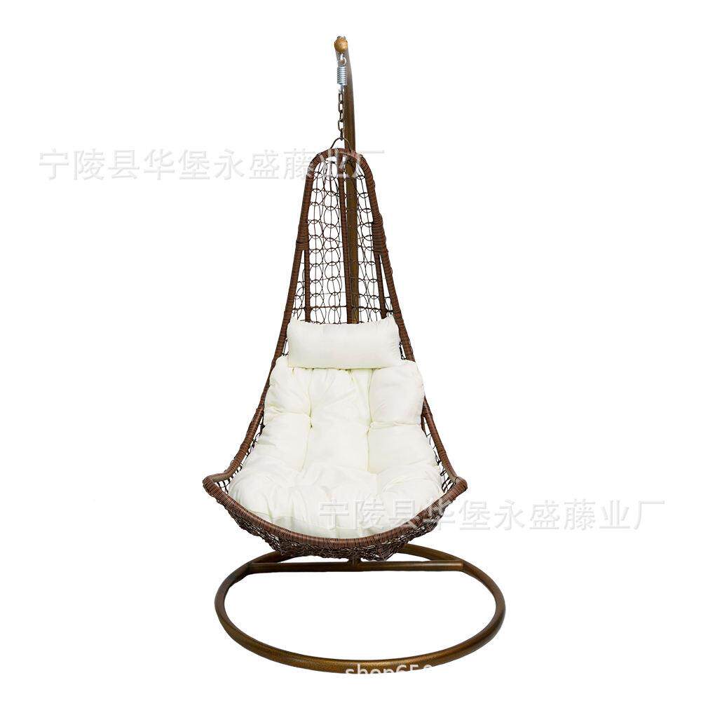 吊HSJ篮吊椅千枫叶摇成人鸟巢阳台卧室内秋藤篮摇椅休闲小椅吊椅