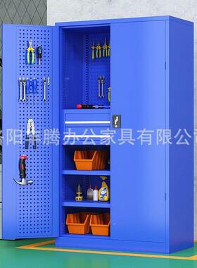 重型工具功柜工厂车间五金工具车带纳加厚铁FT-17315皮柜抽屉汽修