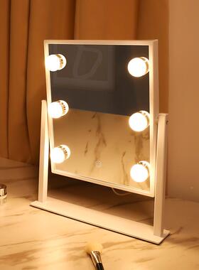 热卖6珠好式YBG莱化妆光镜台led灯补梳妆镜桌面坞美妆镜子