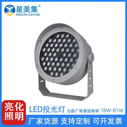 彩色户外防水LED照树投光灯