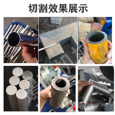 315B切管QLA机气动半动无金属圆锯水割机铁钢管圆盘下料45度自锯