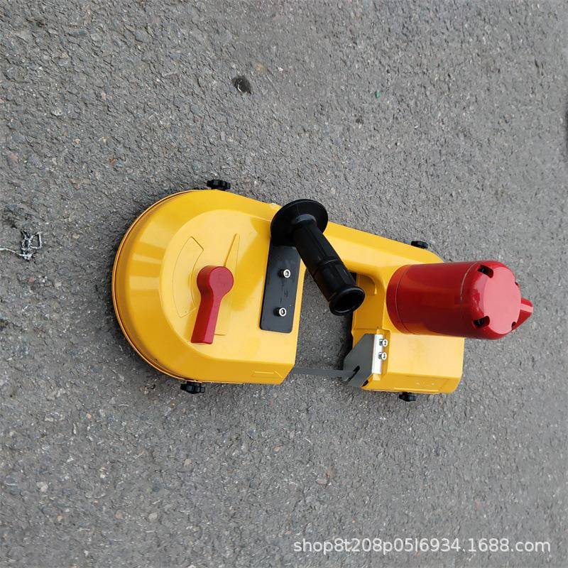 FDJ120/20切矿用钢轨锯切割机0煤矿用风动割锯气动FDJ120/2轨机锯