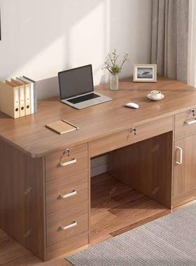 家用简现代办公桌台式卧室组合电PEE脑脑学桌约简易学生习桌娱乐