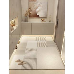 入F98M576M户门地原木风进门门垫口地剪毯免洗垫耐脏入户可裁门脚