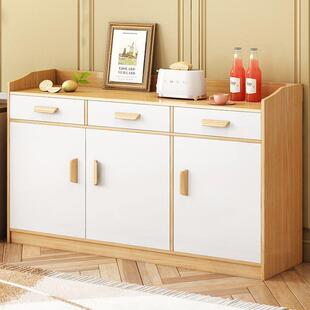 喂养台收纳柜实木色餐边柜茶水柜置物柜客厅意式酒柜橱柜储物柜子