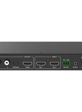 4K60HZ 2x1 2画面 无缝超高清视频切换器 Multiviewer UHD VideO