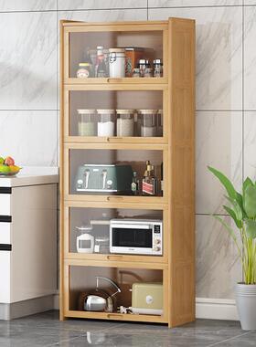 柜厨房餐边柜储物柜箱高轻奢微WNZ客厅储物柜隔断边柜波炉烤简易