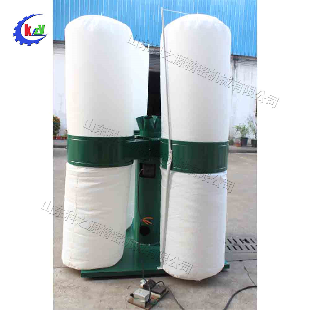 小型工业布袋吸尘器 集尘单双桶吸尘器 移动式家具木厂除尘设备