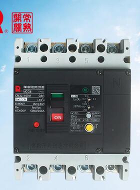 常熟CM3L-100漏M/3路300系列带剩余保电流护断VBN器电开关3P