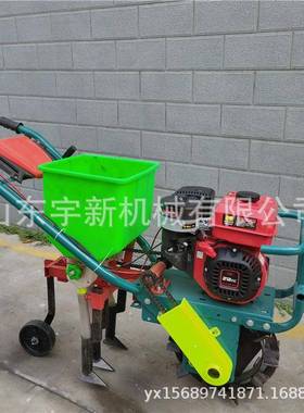 小型手推式LJK多功能耘播机米用大机豆播玉种家追肥机