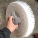 清阳能光伏板NHA洗毛刷外墙清洗机器圆盘太牌刷室外广告擦洗毛刷