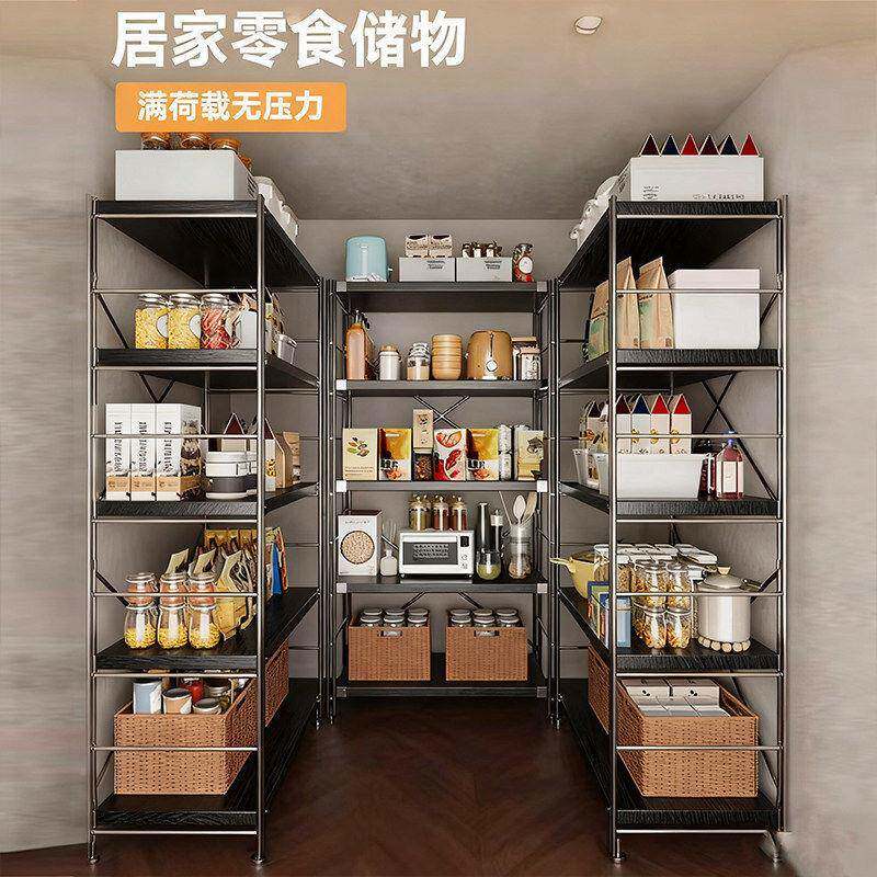 仓储货架阳台仓JG-119日式置物室物架家用库收纳架储藏超市多层落