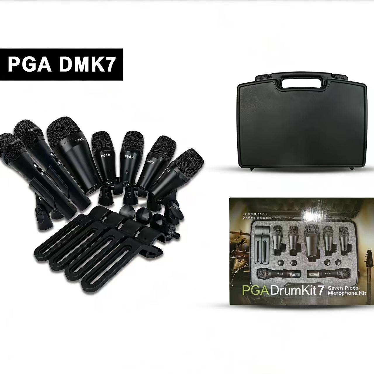PGADMK7鼓麦克风套装乐队演出