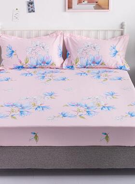 纯棉10679床位笠全棉单个学单生舍床笠一圈松紧床罩不跑宿不起球