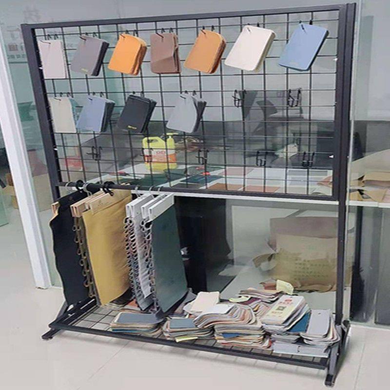 铁格幼置物架立式落地挂墙收纳网架移动会儿园饰品网展示969架子