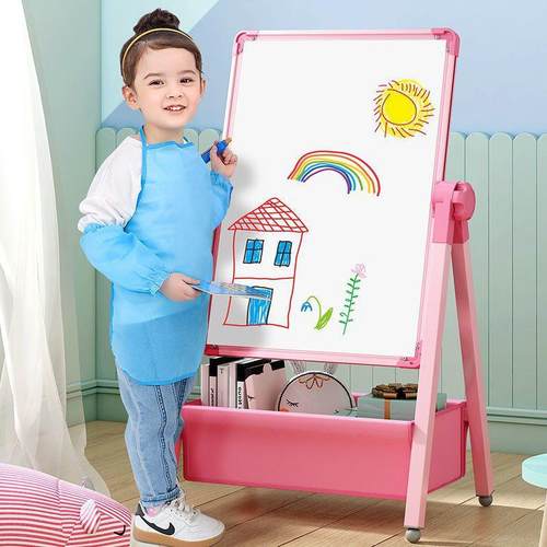 儿童黑板画画板墙宝宝磁幼儿小学生55841童白学写字性水笔可擦板