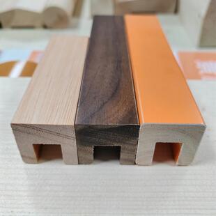 胡桃木玻璃扶手现代简约玻璃护栏实木卡槽木扶手室内楼梯扶手护栏