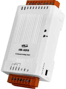 RS485远程IO模块tM-AD8C,高电压保护8路电流采集采速200Hz