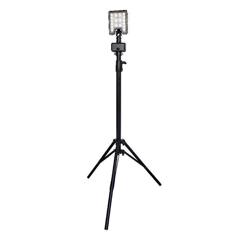 便携式应急照明工作灯 LED可伸缩移动充电落地三脚架灯应急灯具
