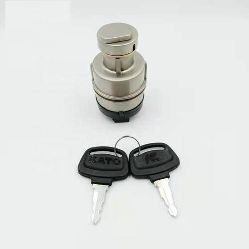 挖土机配件加藤HD700/820点火开关钥匙锁电子门锁点火器719-10305