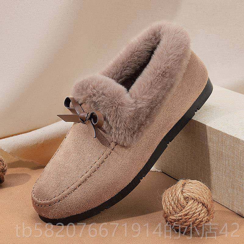 高档棉款鞋冬季加绒2024新中老女人二棉年妈妈老北京毛毛鞋秋豆豆,女鞋,棉鞋,淘宝优惠券,粉丝福利购,淘宝优惠卷