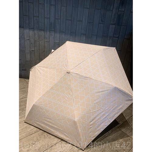 高档出口日清本森系三折伞包包小新晴伞雨两用复古黑胶防线紫外防