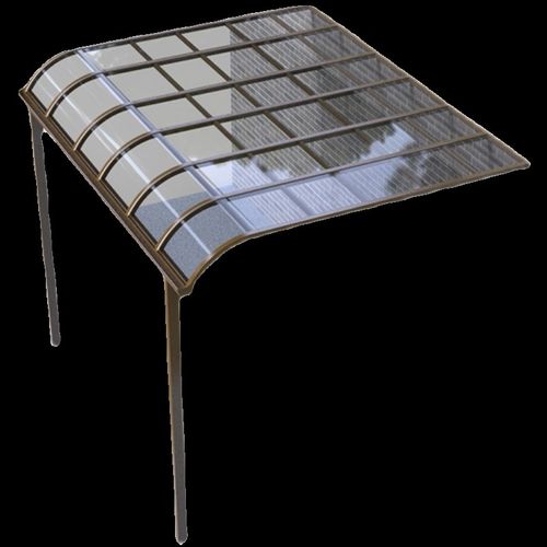 雨棚屋檐家用户外防雨别墅露台阳光房车用遮雨耐力板遮阳棚挡雨篷